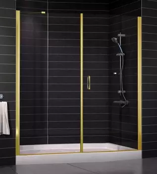 Душевая дверь в нишу Vegas Glass EP-F-2 0185 09 01 R стекло прозрачное, 185 EP-F-2 185 09 01 R