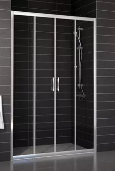 Душевая дверь в нишу Vegas Glass Z2P 150 07 01 стекло прозрачное