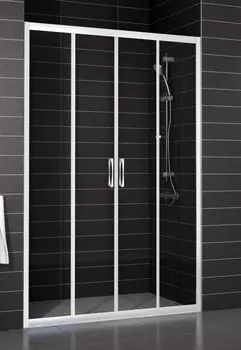 Душевая дверь в нишу Vegas Glass Z2P 160 01 01 стекло прозрачное