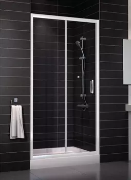 Душевая дверь в нишу Vegas Glass ZP 0100 01 01 стекло прозрачное, 100 ZP 100 01 01