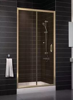 Душевая дверь в нишу Vegas Glass ZP 0100 05 05 стекло бронза, 100 ZP 100 05 05