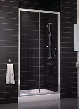 Душевая дверь в нишу Vegas Glass ZP 0100 08 01 стекло прозрачное, 100 ZP 100 08 01