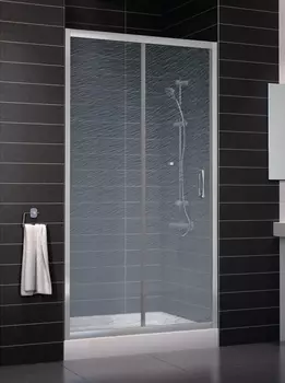 Душевая дверь в нишу Vegas Glass ZP 0105 07 02 стекло шиншилла, 105 ZP 105 07 02