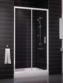 Душевая дверь в нишу Vegas Glass ZP 0110 01 01 стекло прозрачное, 110 ZP 110 01 01