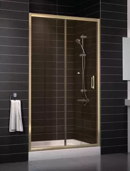 Душевая дверь в нишу Vegas Glass ZP 0110 05 05 стекло бронза, 110 ZP 110 05 05