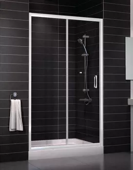 Душевая дверь в нишу Vegas Glass ZP 0115 01 01 стекло прозрачное, 115 ZP 115 01 01