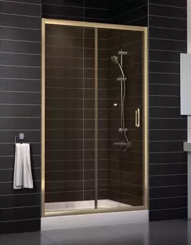 Душевая дверь в нишу Vegas Glass ZP 0115 05 05 стекло бронза, 115 ZP 115 05 05