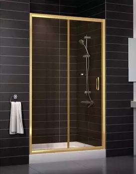 Душевая дверь в нишу Vegas Glass ZP 0115 09 05 стекло бронза, 115 ZP 115 09 05