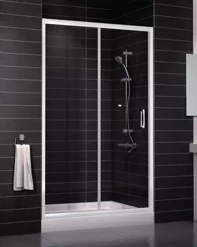 Душевая дверь в нишу Vegas Glass ZP 0120 01 01 стекло прозрачное, 120 ZP 120 01 01