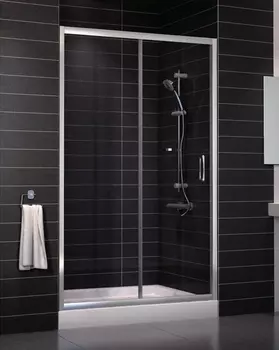 Душевая дверь в нишу Vegas Glass ZP 0120 08 01 стекло прозрачное, 120 ZP 120 08 01