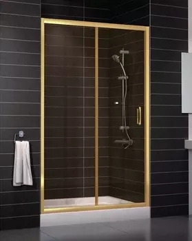 Душевая дверь в нишу Vegas Glass ZP 0120 09 05 стекло бронза, 120 ZP 120 09 05