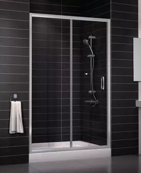 Душевая дверь в нишу Vegas Glass ZP 0125 07 01 стекло прозрачное, 125 ZP 125 07 01