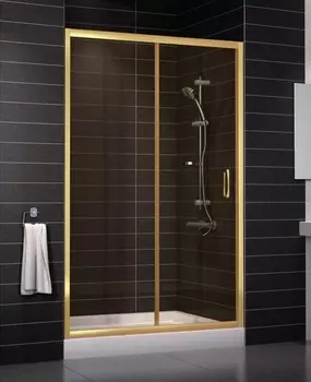 Душевая дверь в нишу Vegas Glass ZP 0125 09 05 стекло бронза, 125 ZP 125 09 05