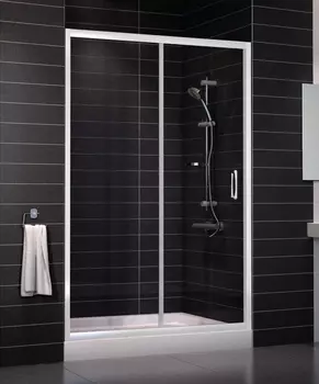 Душевая дверь в нишу Vegas Glass ZP 0130 01 01 стекло прозрачное, 130 ZP 130 01 01