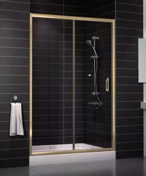 Душевая дверь в нишу Vegas Glass ZP 0130 05 01 стекло прозрачное, 130 ZP 130 05 01