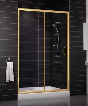 Душевая дверь в нишу Vegas Glass ZP 0130 09 01 стекло прозрачное, 130 ZP 130 09 01