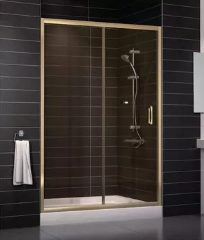 Душевая дверь в нишу Vegas Glass ZP 0135 05 05 стекло бронза, 135 ZP 135 05 05