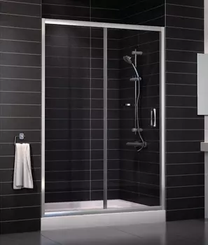 Душевая дверь в нишу Vegas Glass ZP 0135 08 01 стекло прозрачное, 135 ZP 135 08 01