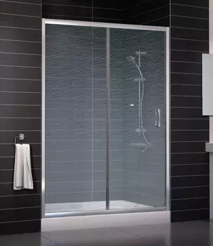 Душевая дверь в нишу Vegas Glass ZP 0140 08 02 стекло шиншилла, 140 ZP 140 08 02