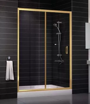 Душевая дверь в нишу Vegas Glass ZP 0140 09 01 стекло прозрачное, 140 ZP 140 09 01