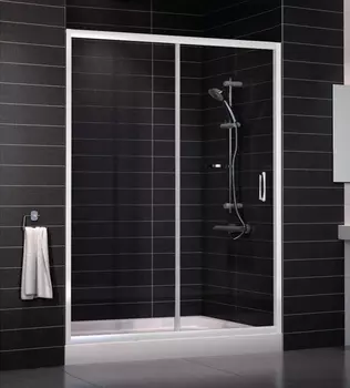 Душевая дверь в нишу Vegas Glass ZP 0150 01 01 стекло прозрачное, 150 ZP 150 01 01