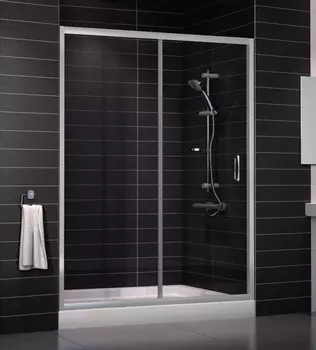 Душевая дверь в нишу Vegas Glass ZP 0150 07 01 стекло прозрачное, 150 ZP 150 07 01