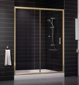 Душевая дверь в нишу Vegas Glass ZP 0160 05 01 стекло прозрачное, 160 ZP 160 05 01