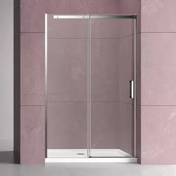 Душевая дверь в нишу Vincea Dice VDS-4D120CL 120 см, профиль хром