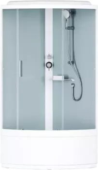 Душевая кабина Am.Pm X-Joy W88C-401A-090WT с крышей, белый