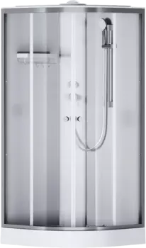 Душевая кабина Am.Pm X-Joy W94C-401-090MT 90х90 см, низкий поддон, матовый хром