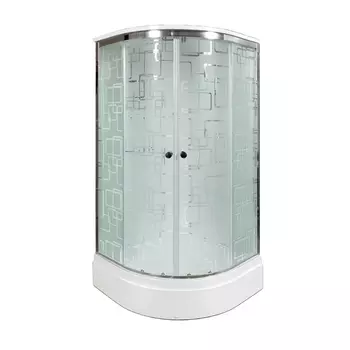 Душевая кабина Deto Em EM2710 100 x 100 см, с крышей, стандартная