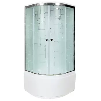 Душевая кабина Deto Em EM4510 100 x 100 см, с крышей, стандартная