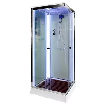 Душевая кабина Deto K401S LED (100x100) K401SLED