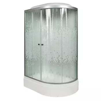 Душевая кабина Deto L720LGM с гидромассажем 120 x 80 см, с крышей