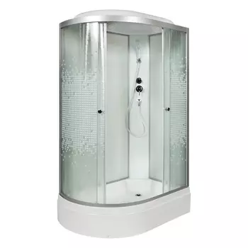 Душевая кабина Deto L720R 120 x 80 см, с крышей, стандартная