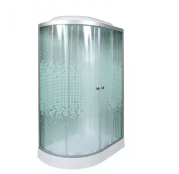 Душевая кабина Deto L902R 120 x 80 см, с крышей, стандартная