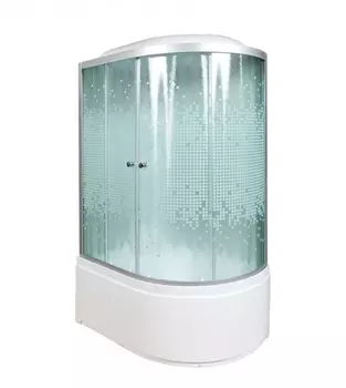 Душевая кабина Deto L920LEL 120 x 80 см, с крышей, с электрикой