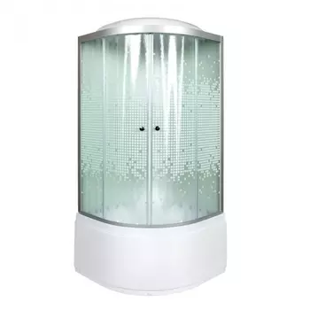 Душевая кабина Deto L980 80 x 80 см, с крышей, стандартная