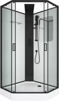 Душевая кабина Grossman Elegance GR251D 90х90 см, без крыши