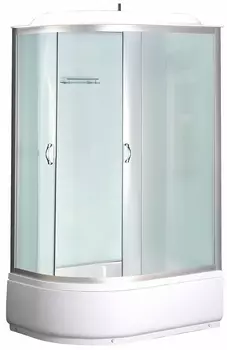 Душевая кабина Loranto SUNWAY CS-66120R F 120х80х215 профиль сатин, стекло матовое, правая CS-66120R F 120*80*215