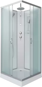 Душевая кабина Niagara Classic NG-1101-14BKT 90х90 см, без крыши, с тропическим душем 11011423BKT