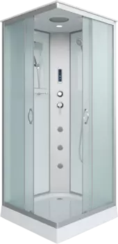 Душевая кабина Niagara Classic NG-1101-14F 90х90 см, с гидромассажем и пультом управления 11011423F
