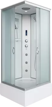 Душевая кабина Niagara Classic NG-1108-14F 90х90 см, с гидромассажем и пультом управления 11081424F