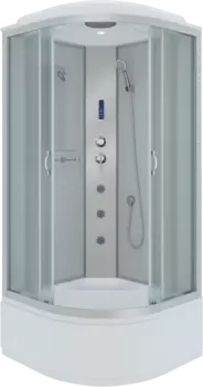 Душевая кабина Niagara Classic NG-2309-14F 100x100 см, с гидромассажем и пультом управления 23091424F