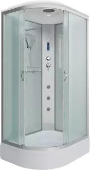 Душевая кабина Niagara Classic NG-33084-14RF 100х80 см, с гидромассажем и пультом управления 330844RF