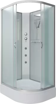 Душевая кабина Niagara Classic NG-33094-14LBKG 100х90 см, без крыши, с гидромассажем 330944LBKG