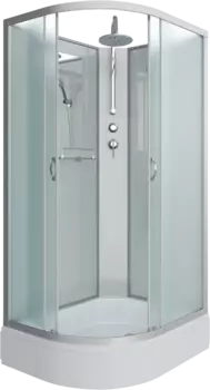 Душевая кабина Niagara Classic NG-33094-14RBKT 100х90 см, без крыши, с тропическим душем 330944RBKT