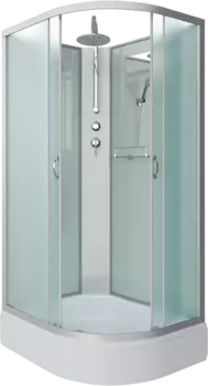 Душевая кабина Niagara Classic NG-33294-14LBKT 120х90 см, без крыши, с тропическим душем 332944LBKT