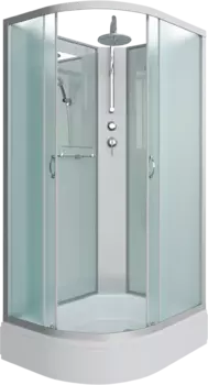 Душевая кабина Niagara Classic NG-33394-14RBKT 130х90 см, без крыши, с тропическим душем 333944RBKT