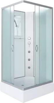 Душевая кабина Niagara Classic NG-33984-14QBKG 90х80 см, без крыши, с гидромассажем 339844QBKG